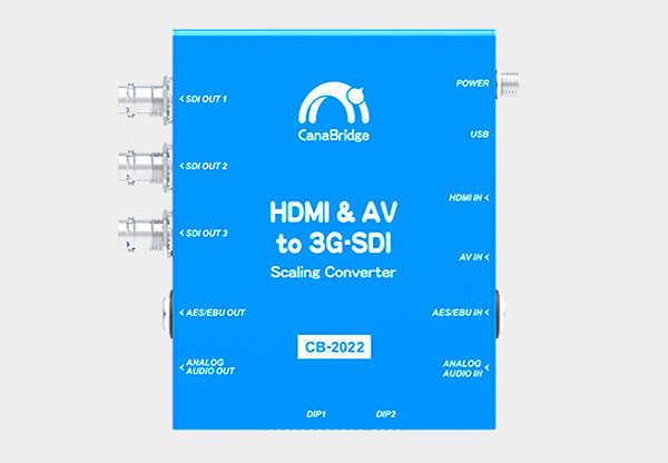 HDMI & AV to 3G-SDI Scaling Converter