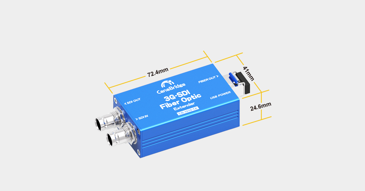 CANARE　HD-SDI 光コンバータ EO-100B (TX)　2台 12G-SDI 光コンバータ | 光伝送システム | カナレ電気